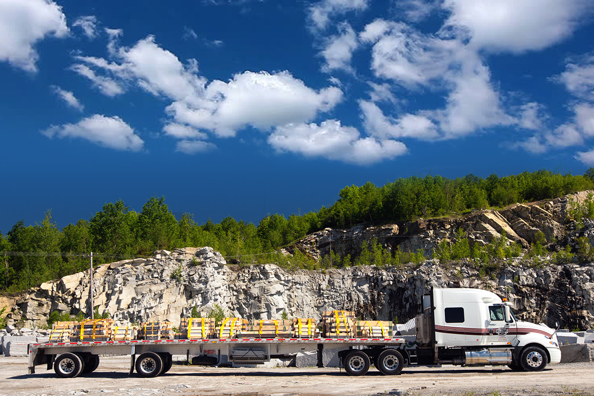 Bellavance flatbed truck