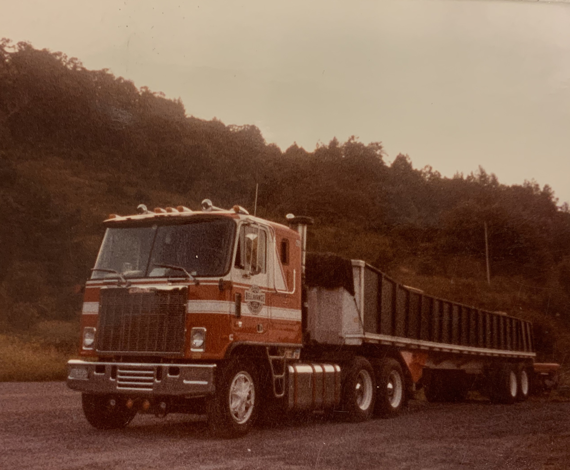 Historic Bellavance truck in Barre, Vermont